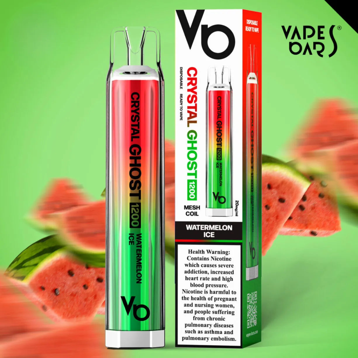 Vapes Bars Crystal 1200 puffs Disposable Vape