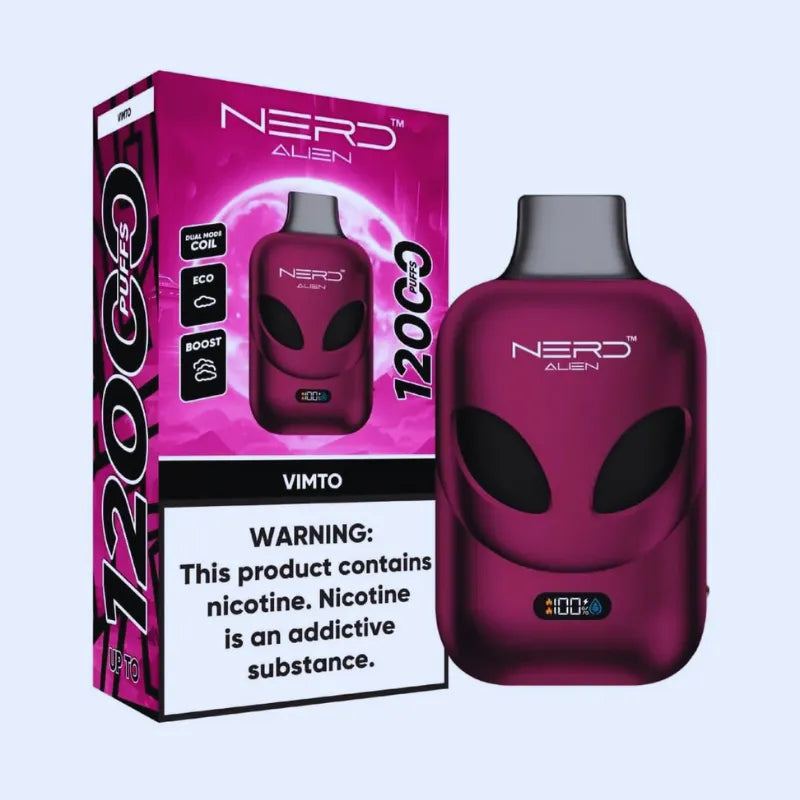 Nerd Alien 12000 Disposable