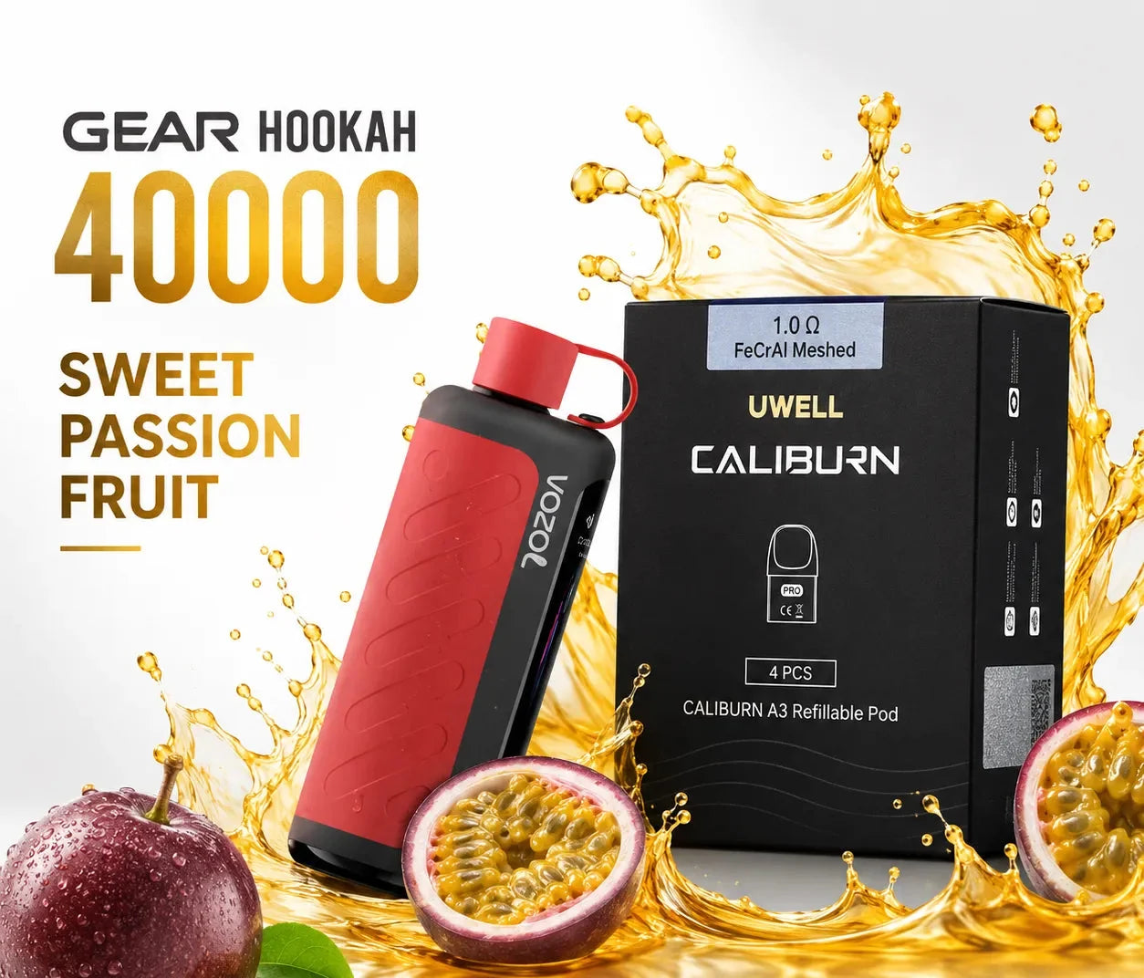 Vozol Gear Hookah 40000 Puffs