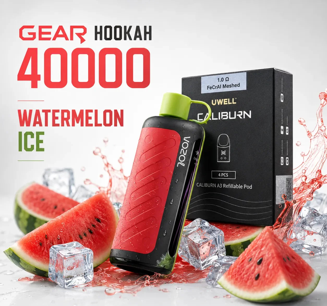 Vozol Gear Hookah 40000 Puffs