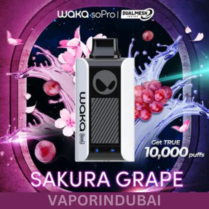WAKA SOPRO PA10000 DISPOSABLE VAPE 3% 30MG NICOTINE Dubai