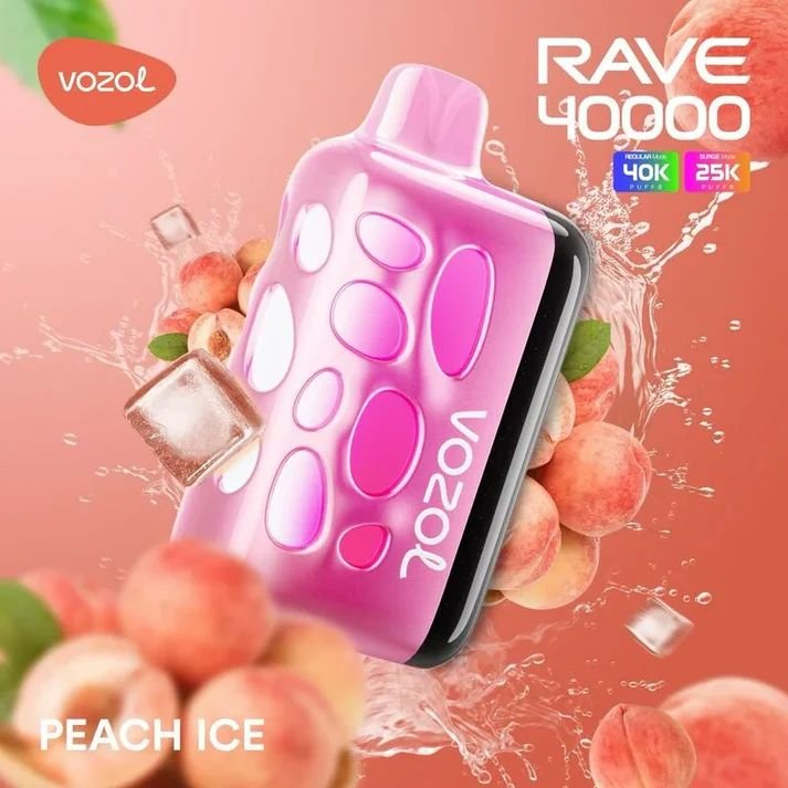 Vozol Rave 40000 puffs 20MG and 50mg nicotine in Dubai