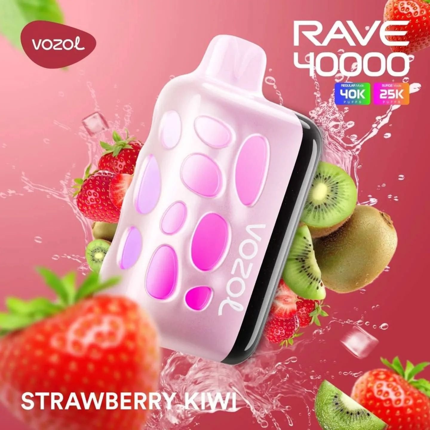 Vozol Rave 40000 puffs 20MG and 50mg nicotine in Dubai