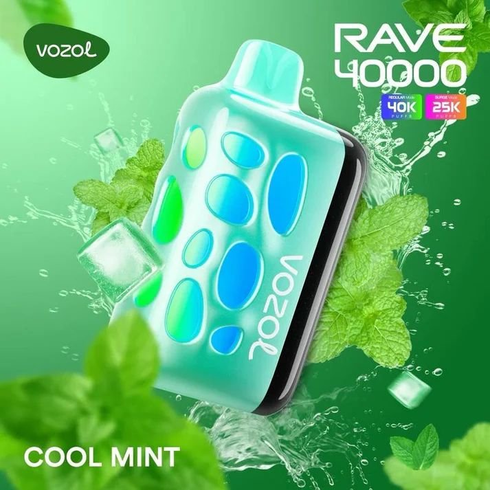 Vozol Rave 40000 puffs 20MG and 50mg nicotine in Dubai