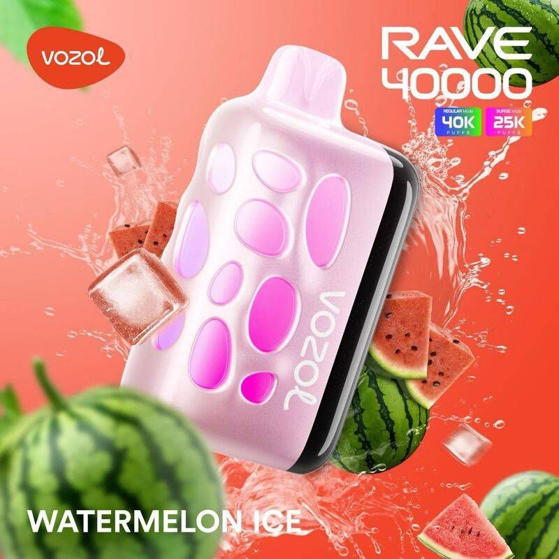 Vozol Rave 40000 puffs 20MG and 50mg nicotine in Dubai