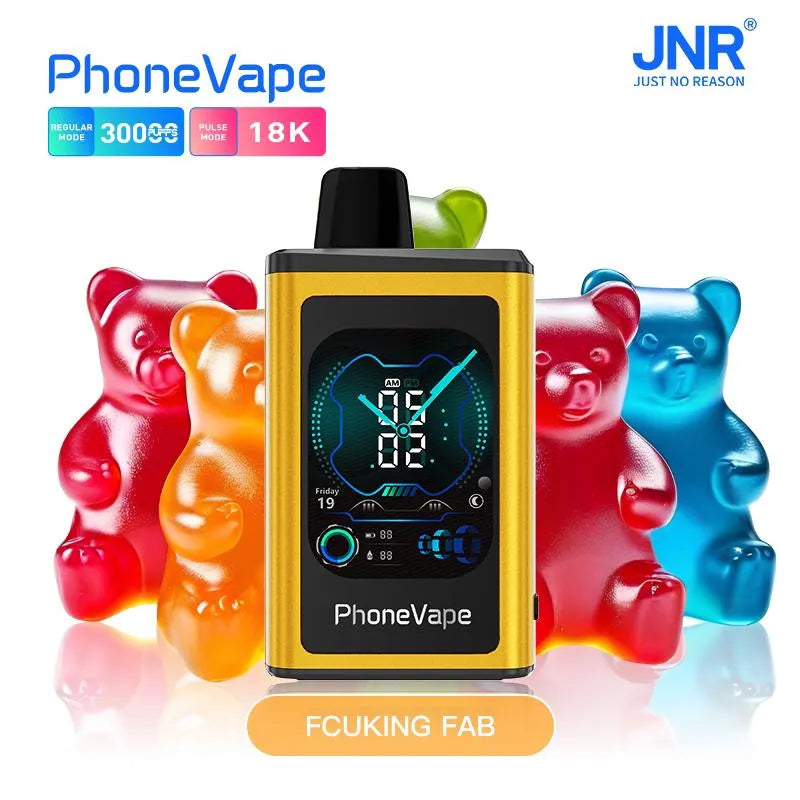 JNR Phone Vape 30000 Puffs 18 000 i Pulse Mode in Dubai