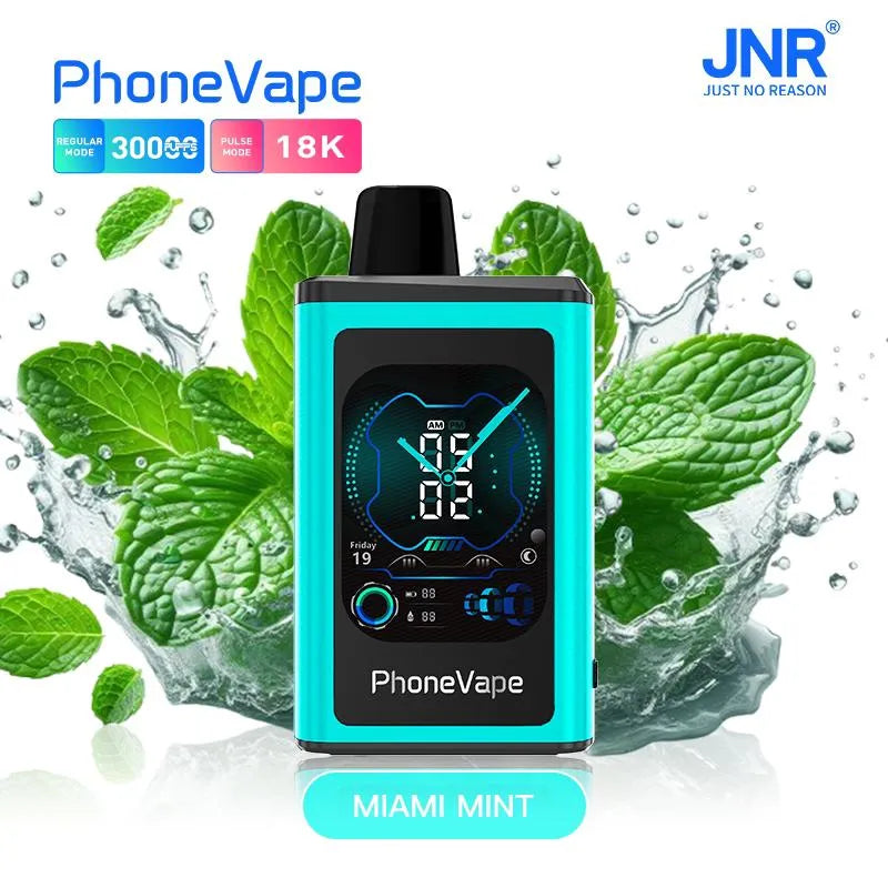 JNR Phone Vape 30000 Puffs 18 000 i Pulse Mode in Dubai