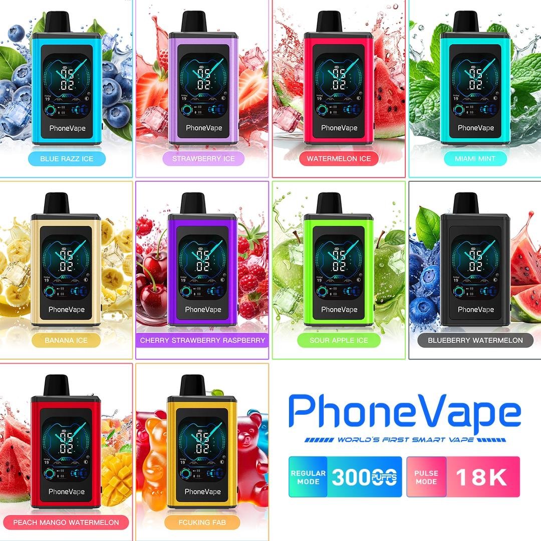 JNR Phone Vape 30000 Puffs 18 000 i Pulse Mode in Dubai