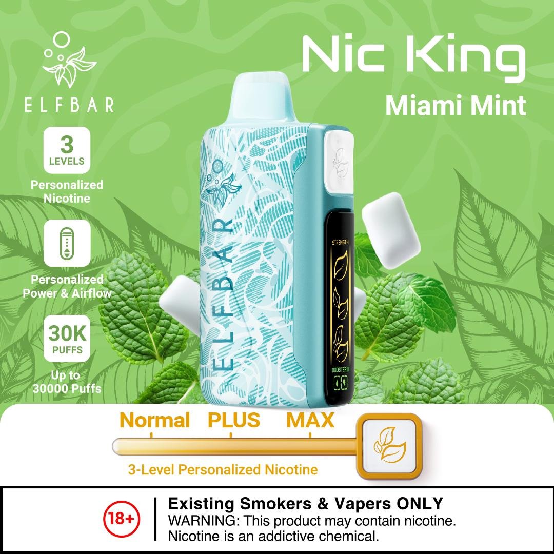 ELFBAR Nic King Disposable Vape 30,000 Puffs in Dubai, UAE