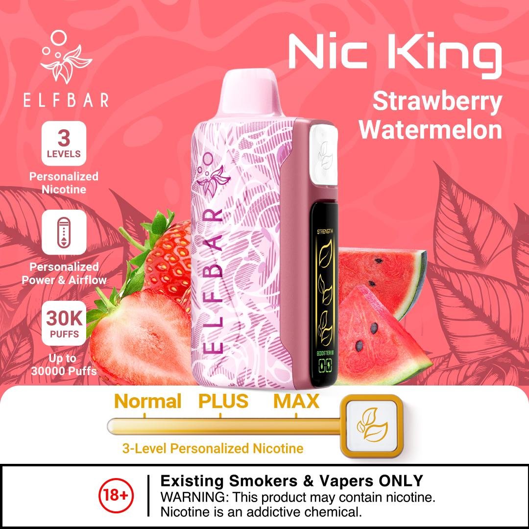 ELFBAR Nic King Disposable Vape 30,000 Puffs in Dubai, UAE