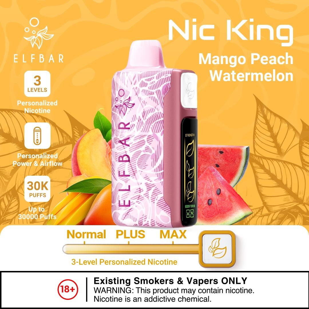 ELFBAR Nic King Disposable Vape 30,000 Puffs in Dubai, UAE