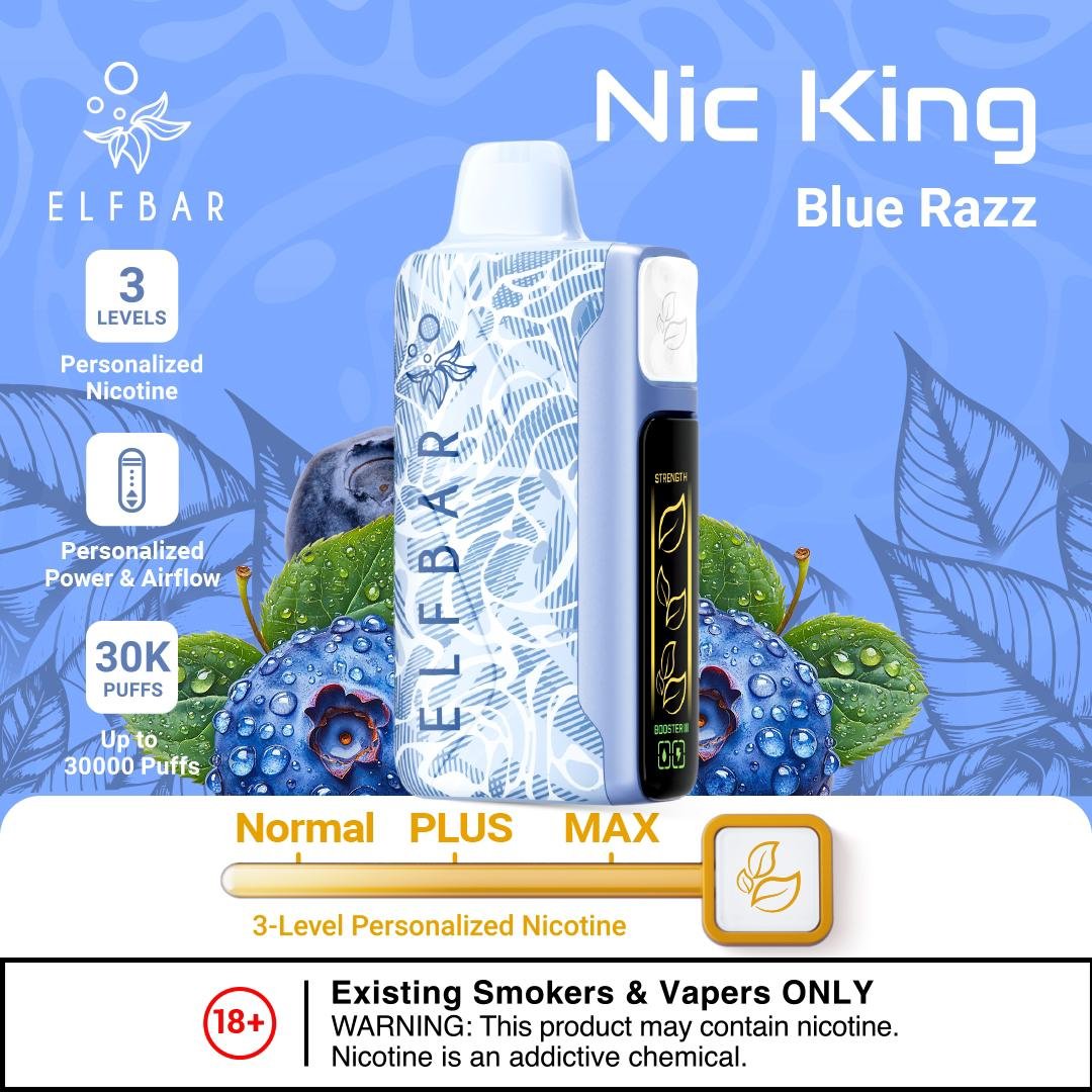 ELFBAR Nic King Disposable Vape 30,000 Puffs in Dubai, UAE