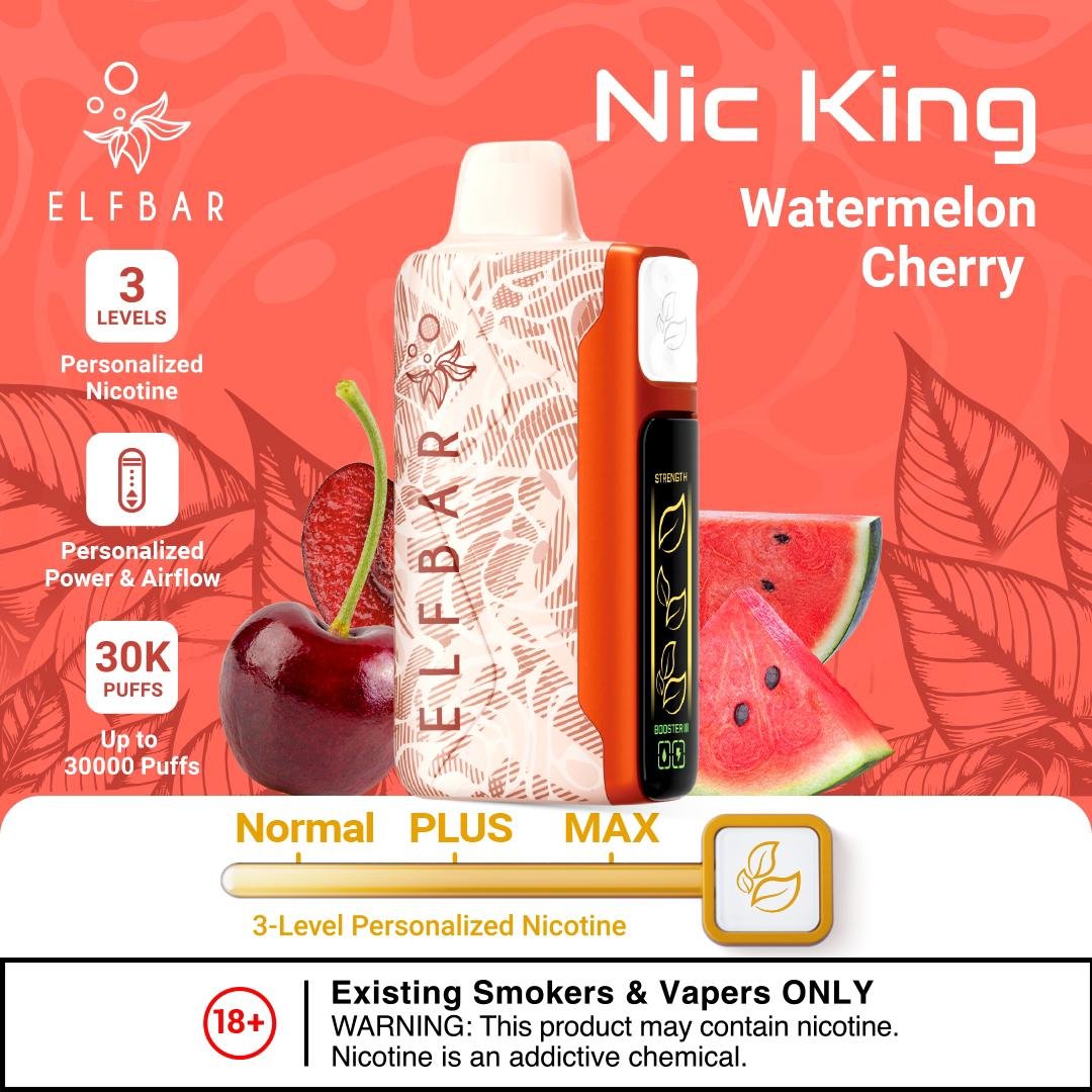 ELFBAR Nic King Disposable Vape 30,000 Puffs in Dubai, UAE