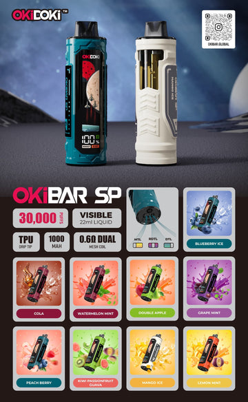 Okibar Sounds Pickup 30000 Puffs DTL Disposable Vape In UAE