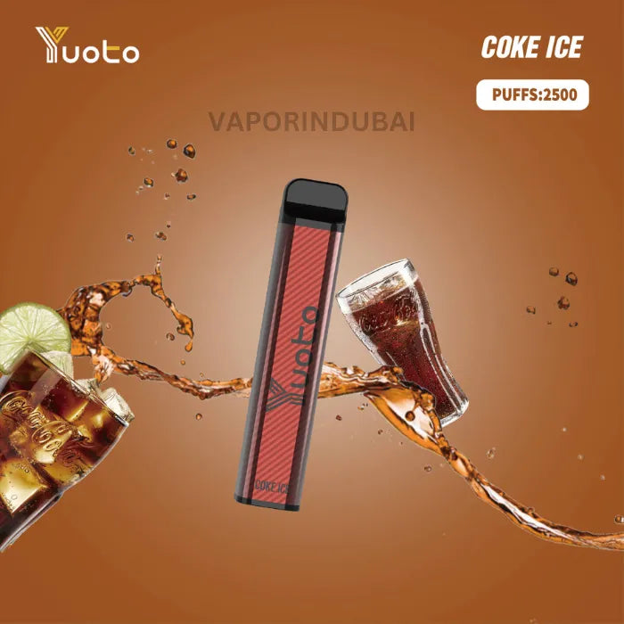 YUOTO XXL 2500 PUFFS Disposable Vape in Dubai