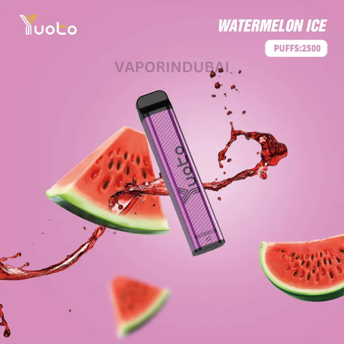 YUOTO XXL 2500 PUFFS Disposable Vape in Dubai