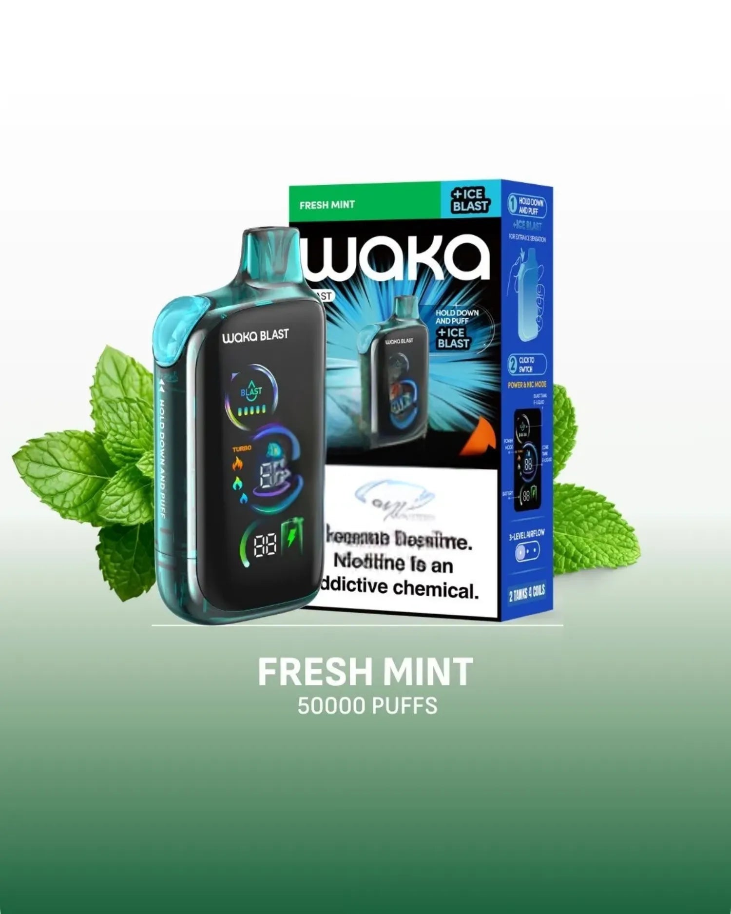 Waka Blast 50000 Puffs Disposable Vape 50MG