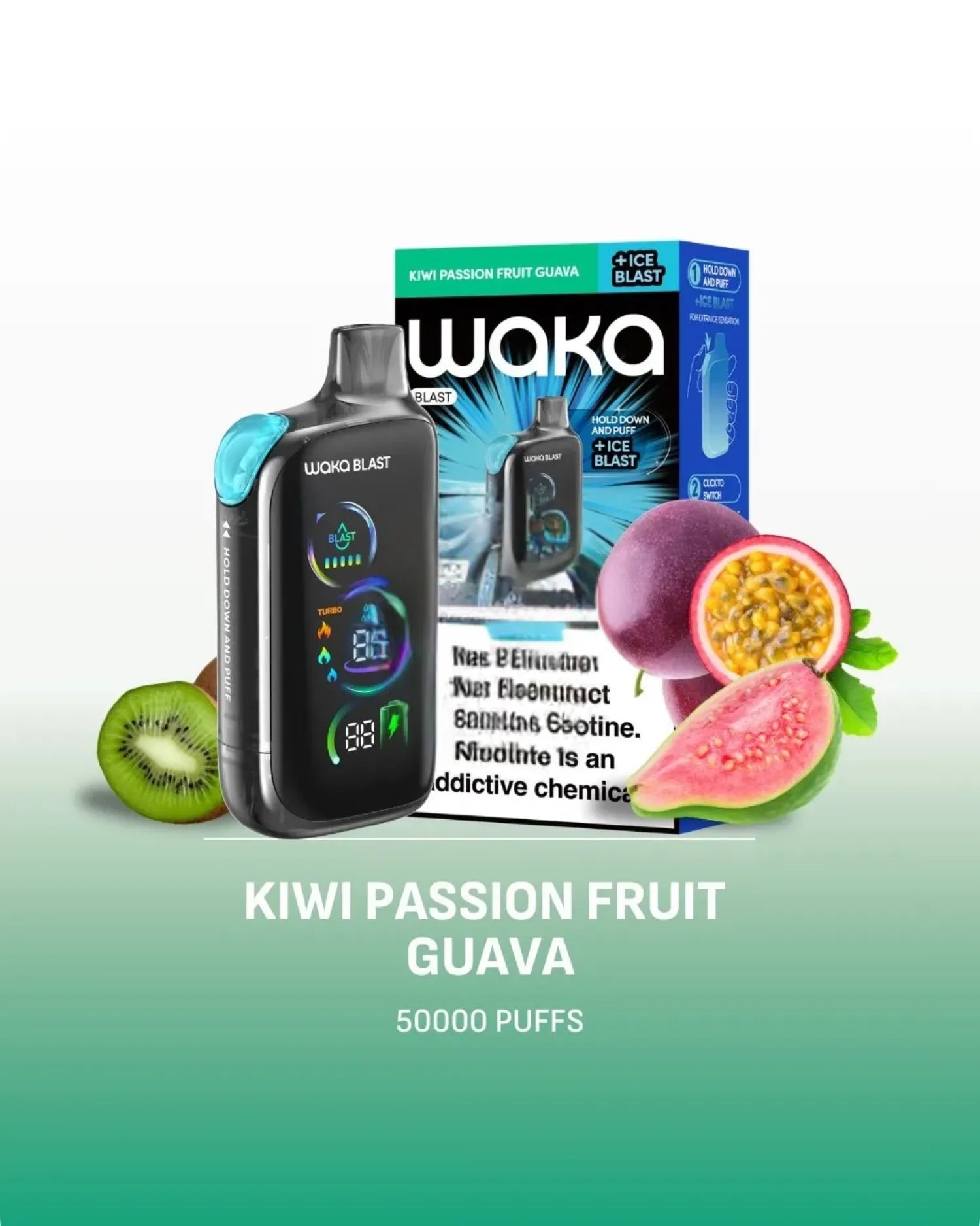 Waka Blast 50000 Puffs Disposable Vape 50MG