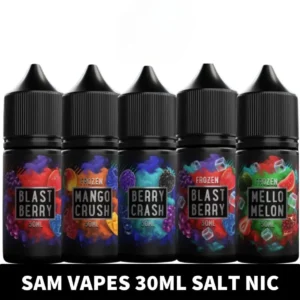 SAM-VAPES-Salt-Nicotine-30ml-E-Liquid-30mg-50mg-Vape-Juice-in-Dubai-UAE.webp