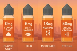 Size of vape Juice 