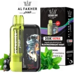 Al Fakher 25k ultra dragon mart black currant mint