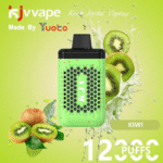 YUOTO KJV Disposable 12000 Puffs Rechargeable Vape in Dubai - Kiwi