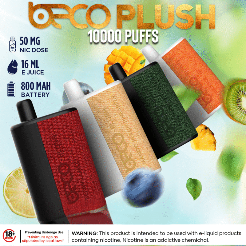 Beco Plush10000 Puffs 2% & 5% nicotine Disposable Vape In Dubai.png