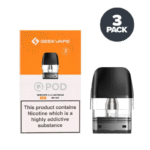 q replacement pods by geekvape 2ml 3-pack assorted ohms