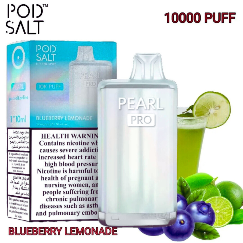 pod salt pearl pro vape 10000 puffs 5% nic salt