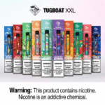 compact tugboat xxl vape pen 2500 puff capacity