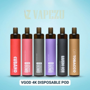 long-lasting vgod disposable vape 4000 puffs