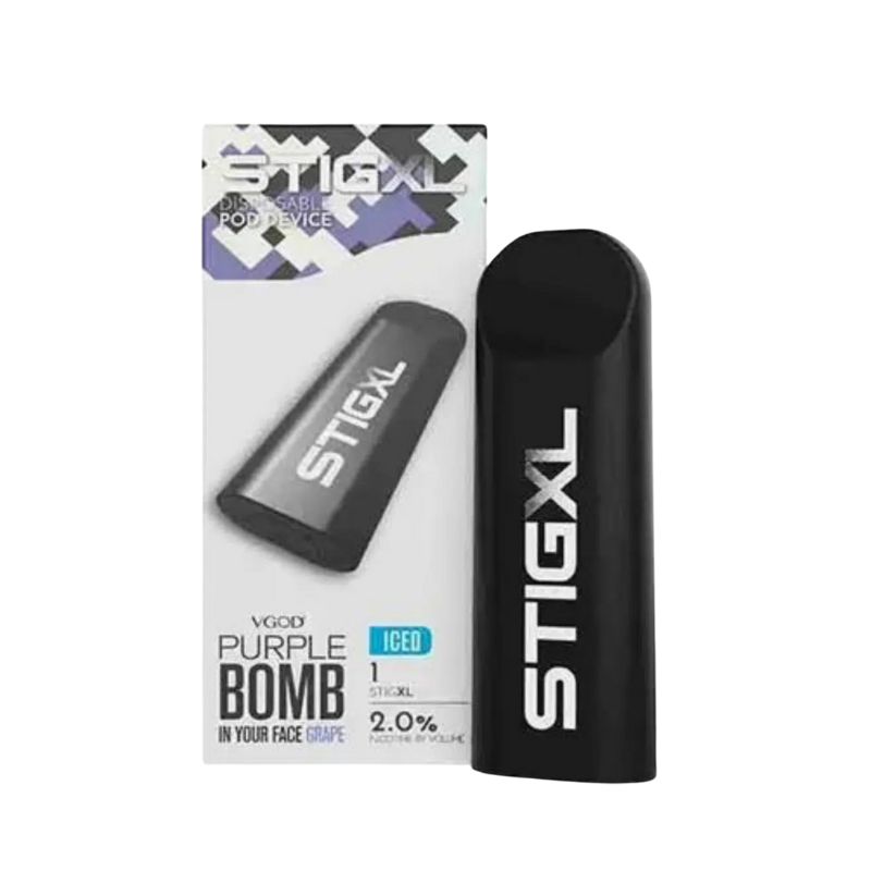 vgod 700 puff stig xl disposable vape pod system