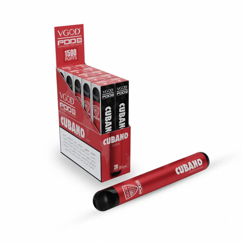 Vgod pod 1500 puff Cubano Cigar