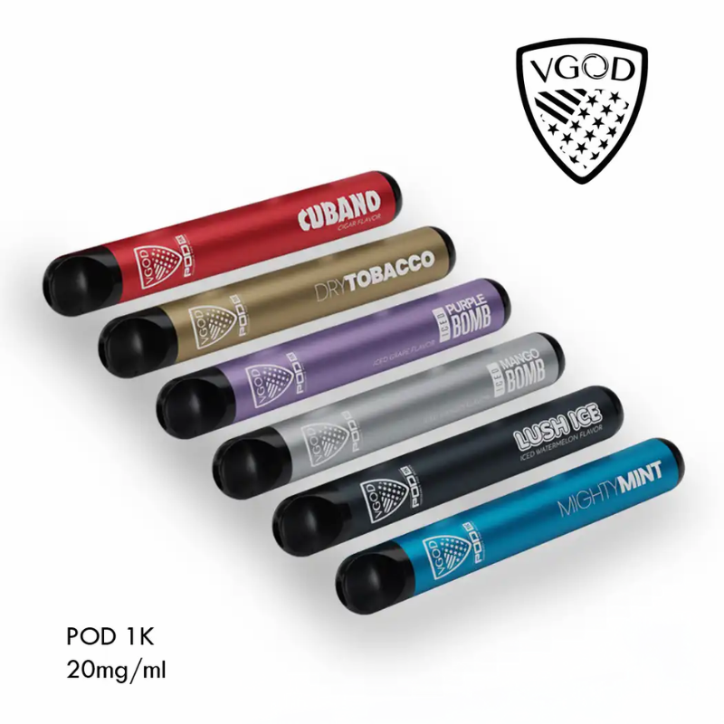 Vgod Pod 1k 1500 Puffs Disposable Vape In UAE compact vgod pod 1k vape disposable 1500 puffs