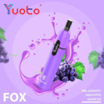 long-lasting vape yuoto fox 3000 puffs rechargeable