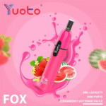 yuoto fox 5 percent nic salt disposable vape device