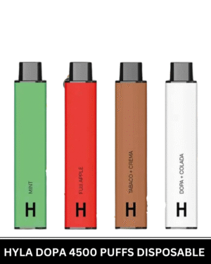 Hyla Dopa 4500 Puffs Zero Nicotine Disposable Vape in Dubai, UAE.png