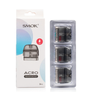 SMOK Acro Pods 2ml 0.8ohm MESH, 0.6 DC MTL Replacement Pods in Dubai, UAE – 3 PCS Per Pack (2).png