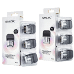 SMOK Novo X Pods DC MTL & Meshed Pod Cartridge 2ml Replacement Pods in Dubai, UAE – 3 Pieces Per pack.png