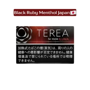 IQOS Terea Black Ruby Menthol Japan
