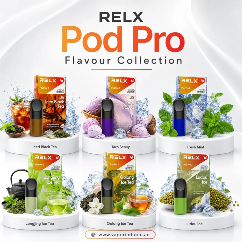 RELX INFINITY 2 PODS pre-filled replacement vape pods in UAE