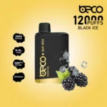 BlackIce-BecoSoftMax12000PuffsDisposableVapeinDubai_UAE