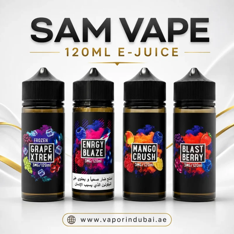 Sam Vape 120ML E Liquid In Dubai