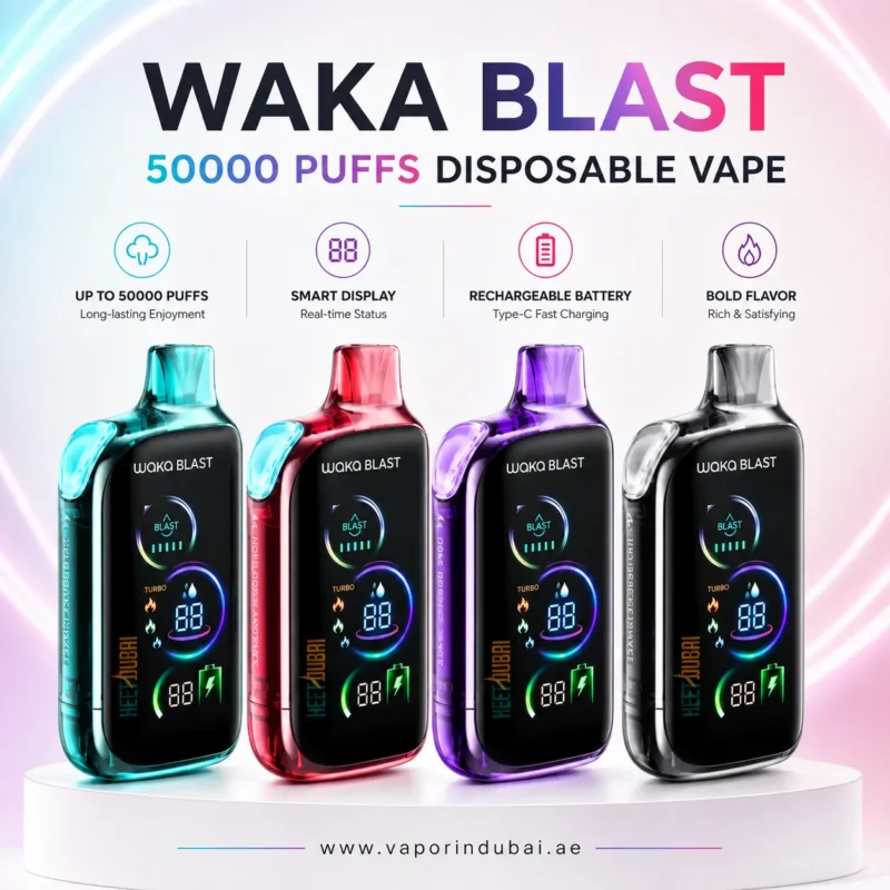 Waka Blast 50000 Puffs Disposable Vape 50MG