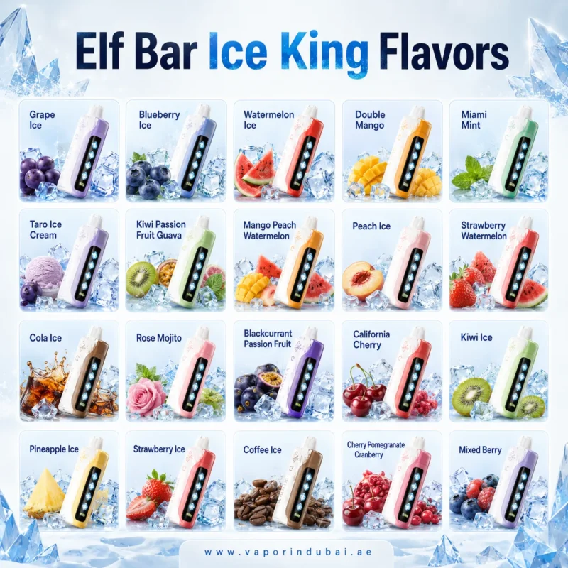 elf bar ice king 3000 puffs in uae