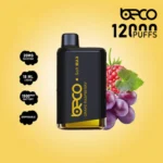 GrapeRaspberry-BecoSoftMax12000PuffsDisposableVapeinDubai_UAE