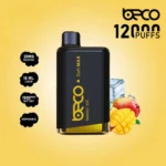 MangoIce-BecoSoftMax12000PuffsDisposableVapeinDubai_UAE