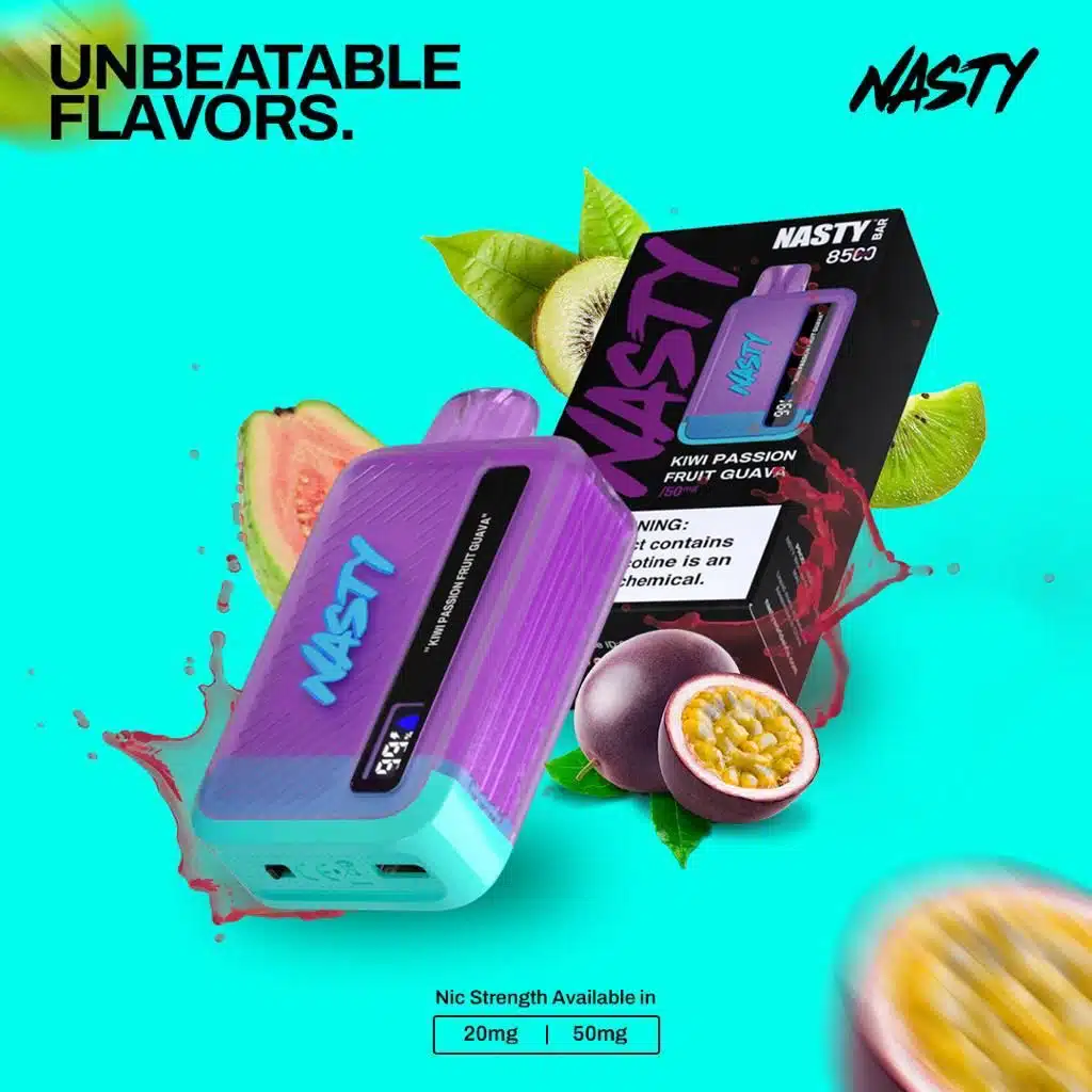NASTY_Bar_8500_Puffs_Disposable_Vape_-_Kiwi_Passion_Fruit_Guava