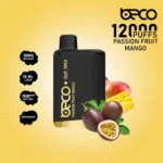 PassionFruitMango-BecoSoftMax12000PuffsDisposableVapeinDubai_UAE