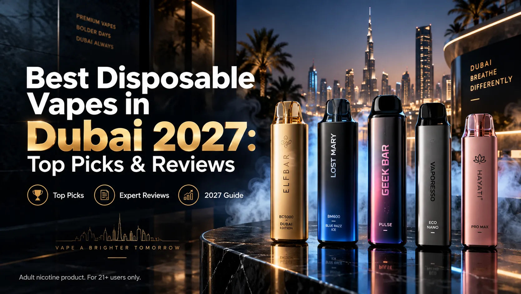 Disposable Vapes in Dubai: What UAE Law Actually Allows